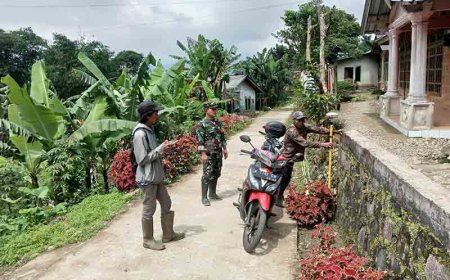 Babinsa Ikut Sukseskan Program Ptsl