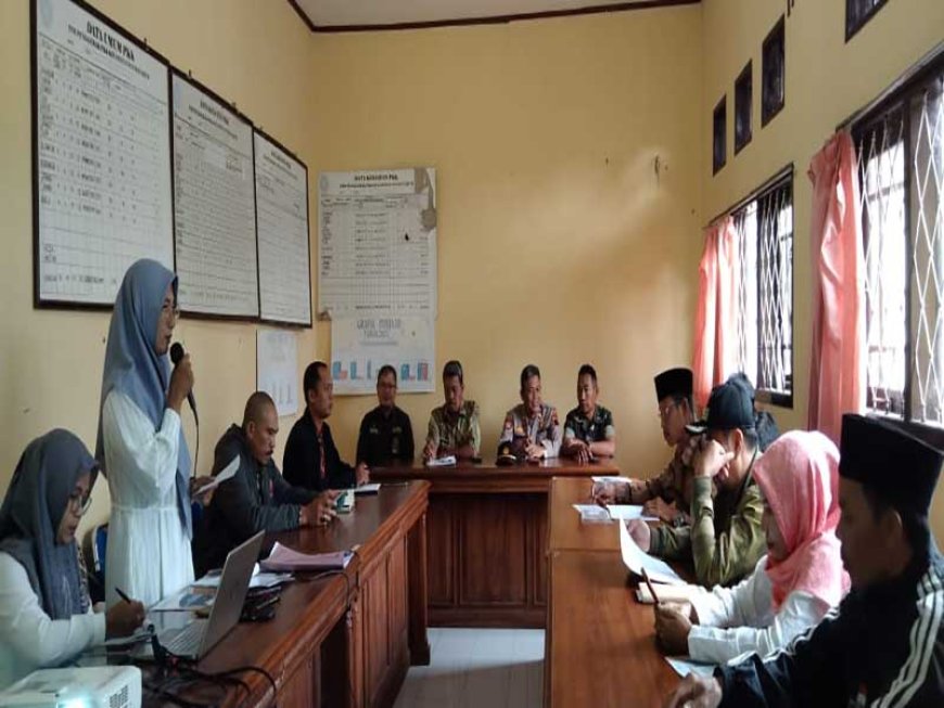 Danposramil Pandanarum  Koramil 06/KLB hadiri rapat koordinasi forum konsultasi publik(FKP)