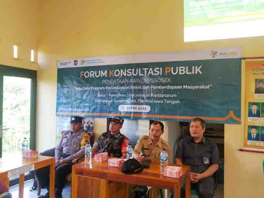 Babinsa Melaksanakan Pendampingan Kegiatan Forum Konsultasi Publik