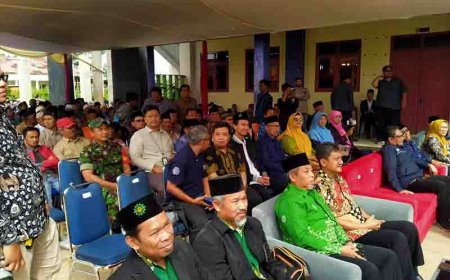 Babinsa Hadiri Peresmian Kandang Hebi Farm di Ponpes MBS Wanayasa