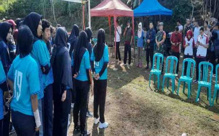 Babinsa Menghadiri Turnamen Voly Putri Se Kecamatan Pandanarum