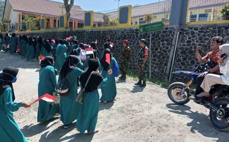 BABINSA HADIR DALAM ACARA FESTIFAL ANAK SHOLEH INDONESIA KE-XV