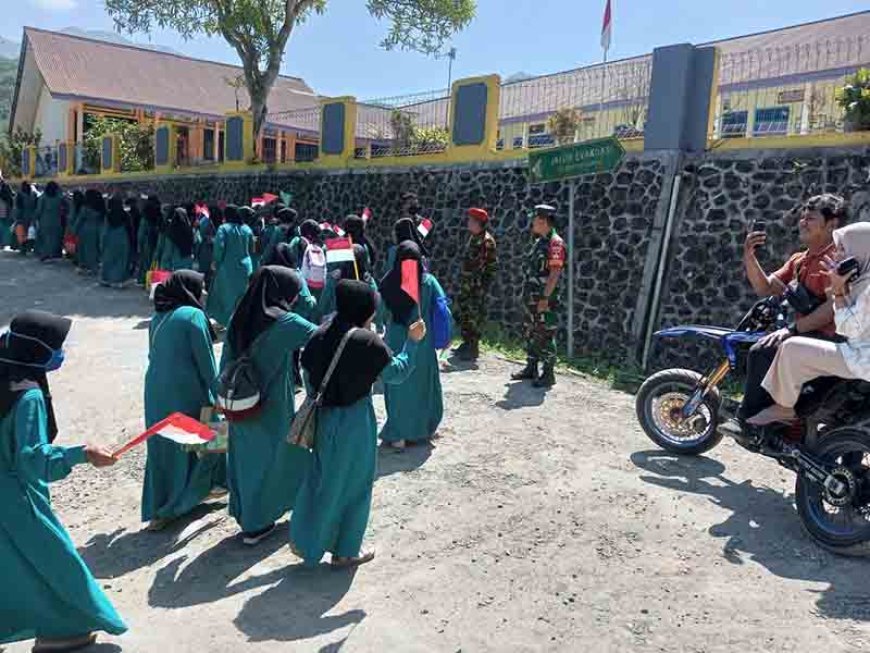 BABINSA HADIR DALAM ACARA FESTIFAL ANAK SHOLEH INDONESIA KE-XV