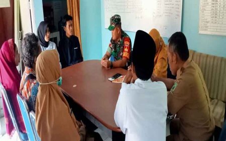 BABINSA MENGHADIRI KONSELING PERNIKAHAN ANAK DI BAWAH USIA DI WILAYAH BINAAN