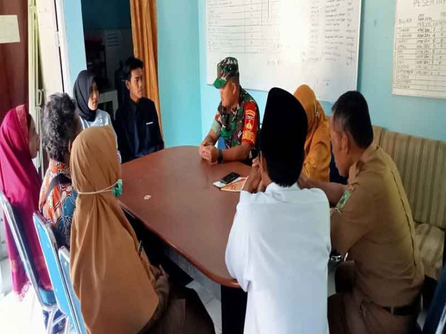 BABINSA MENGHADIRI KONSELING PERNIKAHAN ANAK DI BAWAH USIA DI WILAYAH BINAAN