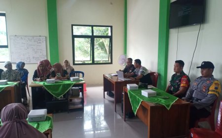 BABINSA HADIRI RAKOR LINTAS SEKTORAL BIDANG KESEHATAN