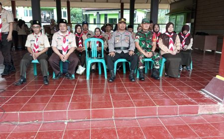 BABINSA HADIRI PEMBUKAAN UPACARA PESTA SIAGA KWARRAN